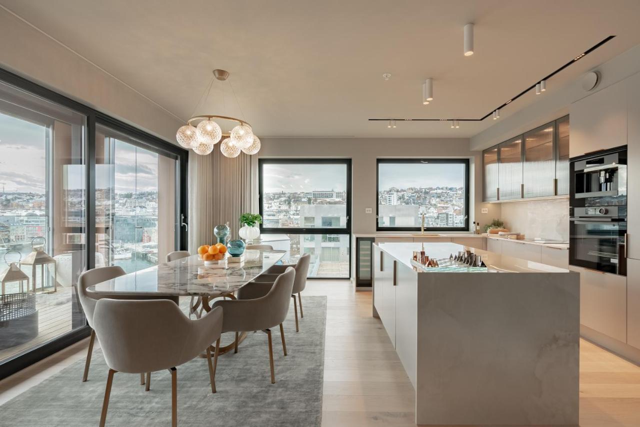 Vindlys Luxury Penthouse Apartment 트롬쇠 외부 사진