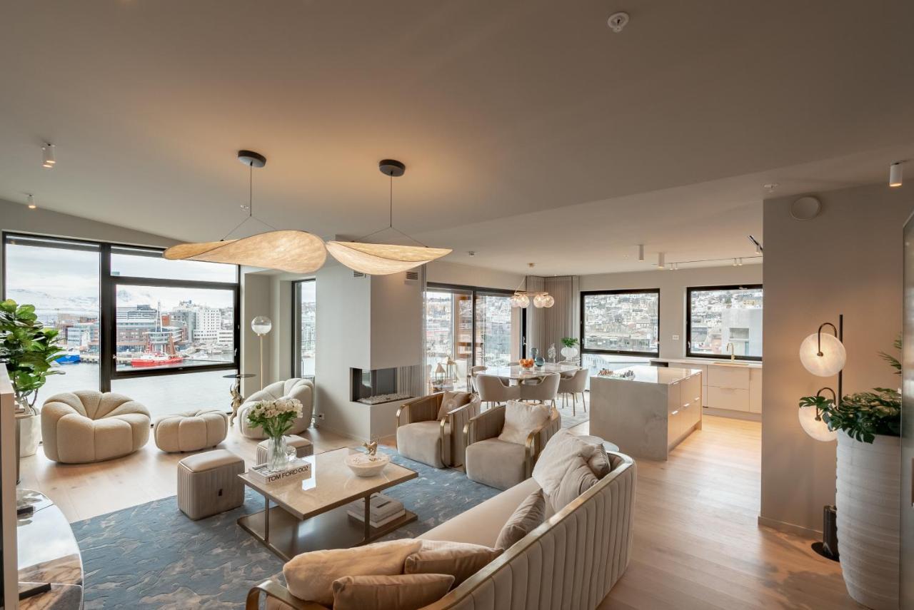 Vindlys Luxury Penthouse Apartment 트롬쇠 외부 사진