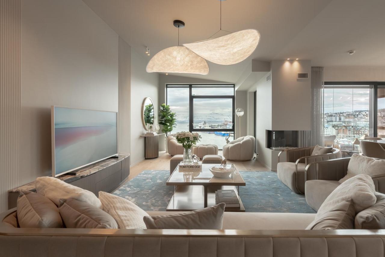 Vindlys Luxury Penthouse Apartment 트롬쇠 외부 사진