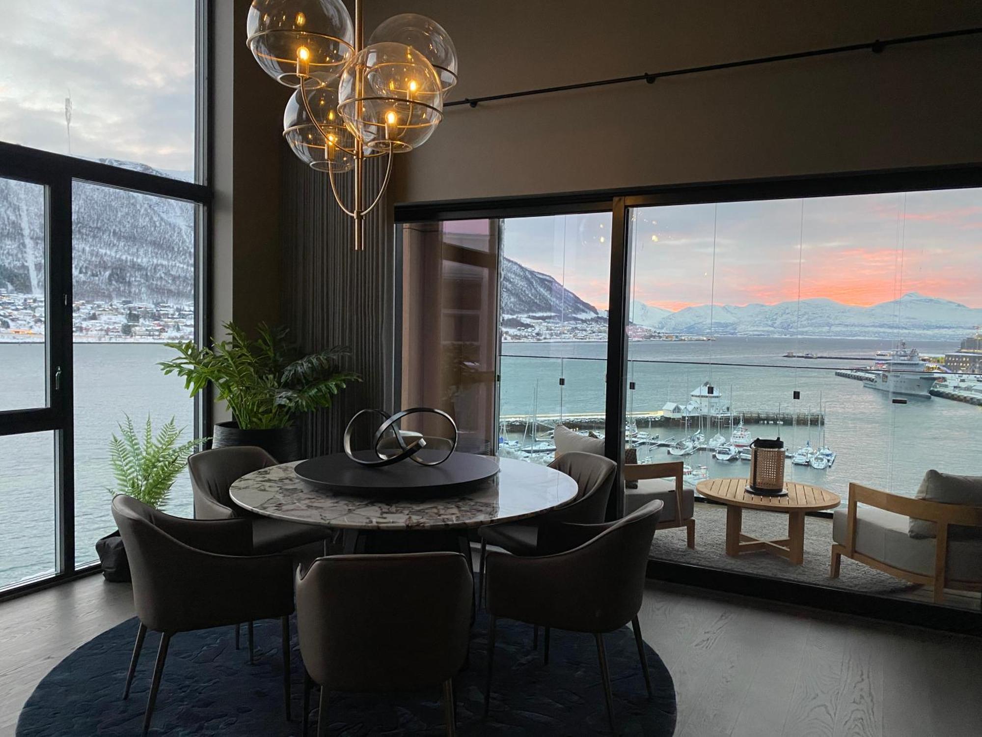 Vindlys Luxury Penthouse Apartment 트롬쇠 외부 사진