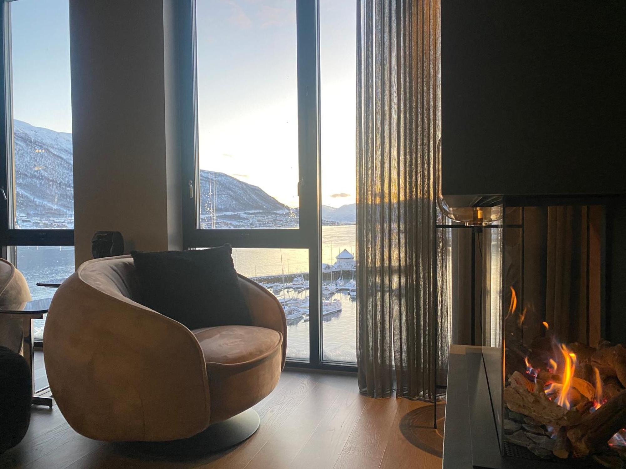 Vindlys Luxury Penthouse Apartment 트롬쇠 외부 사진