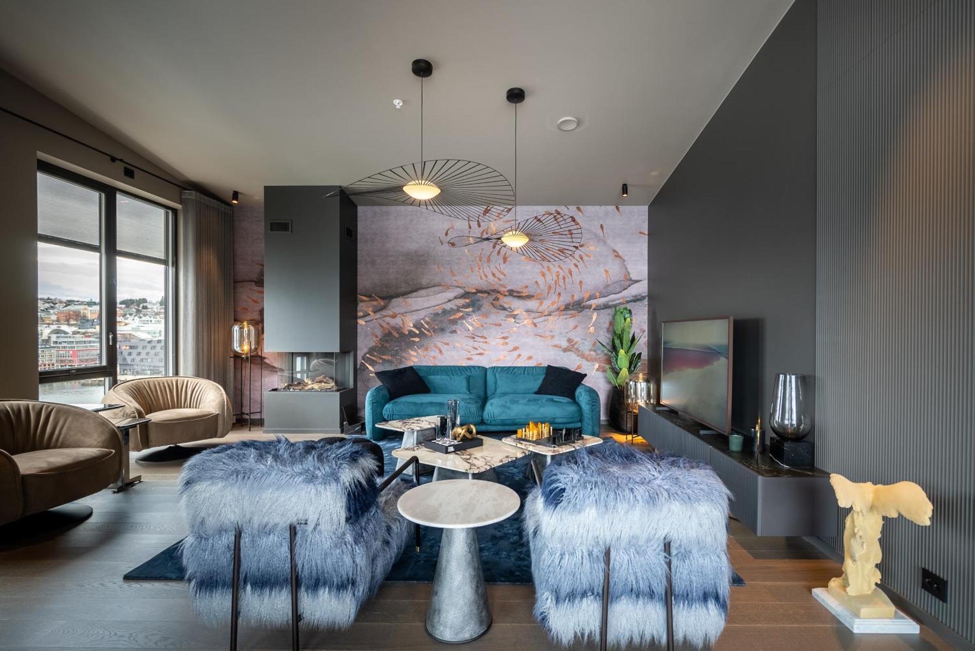 Vindlys Luxury Penthouse Apartment 트롬쇠 외부 사진