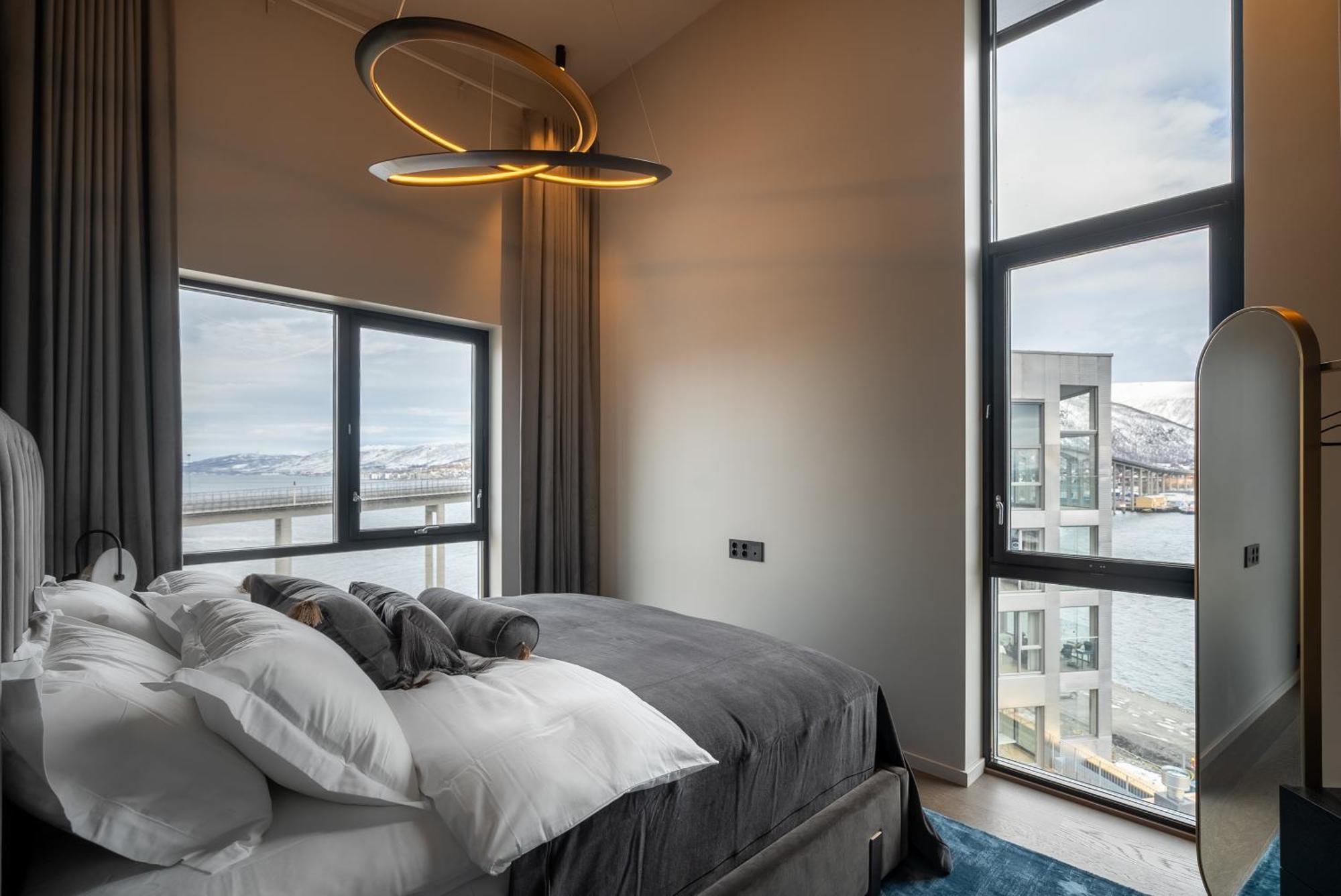 Vindlys Luxury Penthouse Apartment 트롬쇠 외부 사진